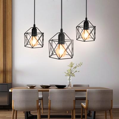 נברשת חדשה בסגנון נורדי וינטג' תאורת תקרת LED לפינת אוכל מטבח סלון - אור תליון בעיצוב חג המולד אלגנטי