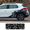 Triangle Car Body Door Waistline Emblem Sticker