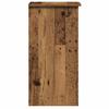 Vidaxl Desk With Shelves, Old Wood, 84X40X78 Cm