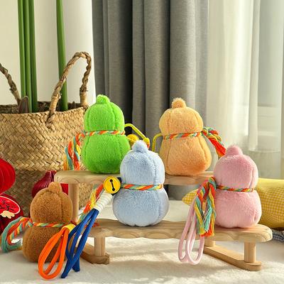 Cute Fulu Gourd Pendant Plush Toy Doll Keychain Doll Cartoon Bag Hanging Doll