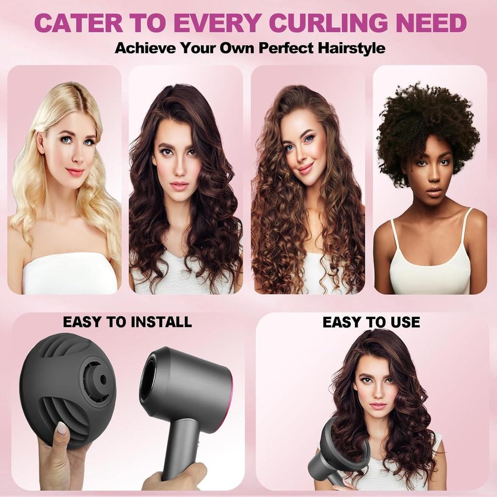 Ugello Diffusore New Wave+Curl per Asciugacapelli Dyson Supersonic HD01 HD02 HD03 HD04 HD08 HD15 HD16 Accessori, Parti di Ricambio No 973924-01