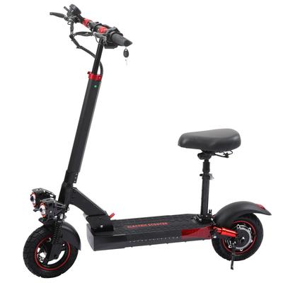 FREEBOY J01 Scooter Elettrico Pieghevole Fuoristrada per Adulti Con Sedile Batteria 48V18Ah Motore 800W Pneumatici Fuoristrada da 10 Pollici Commuting Urbano EScooter