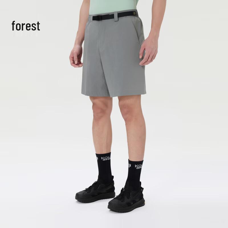 KOLON SPORT Unisex Outdoor Wear-Resistant Water-Repellent UPF40+ Casual Shorts L