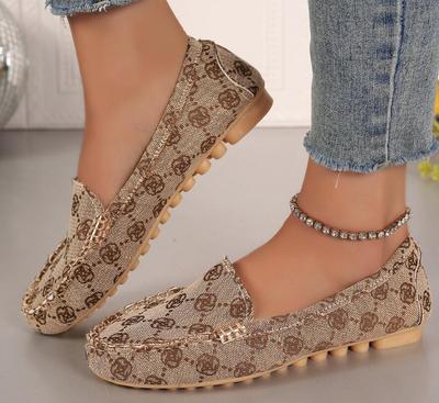 Mocassini Primavera Autunno Resistenti all'Usura Scarpe Singole Casual da Donna Moda Antiscivolo Morbidi Scarpe Piatte Mocassino Sportivo Zapatos De Mujer