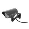 Dummy Falskt Sikkerhetskamera Røde Blinkende Lys Simulert CCTV-kamera Overvåkingssystem for
