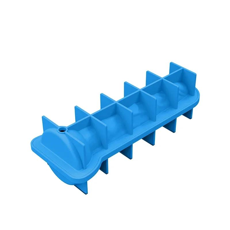 1pc Multifunctional DIY Prank Ice Cube Mold Mold Easy To Clean Silicone Ice Cube Mold for Iced Whiskey Cocktail Juice Tea Coffee