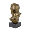 Elvis Presley - marble bust, statuette of a famous person, decoration for office, school, and hotel by the Art-Dog brand