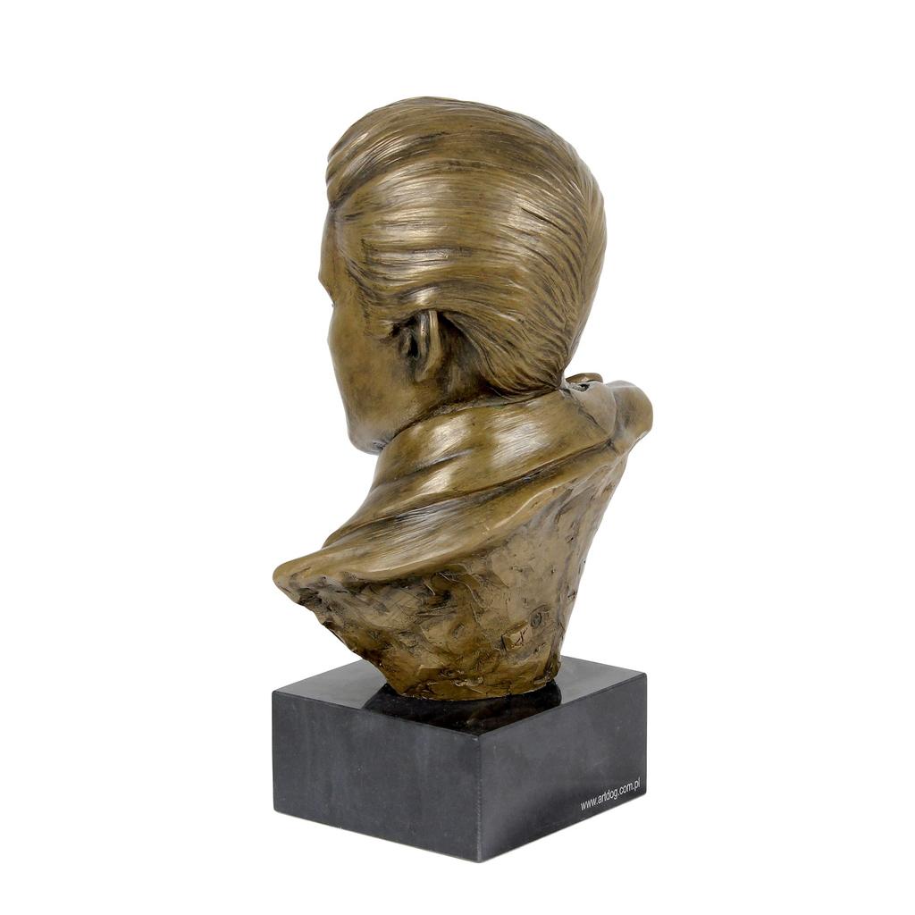 Elvis Presley - marble bust, statuette of a famous person, decoration for office, school, and hotel by the Art-Dog brand