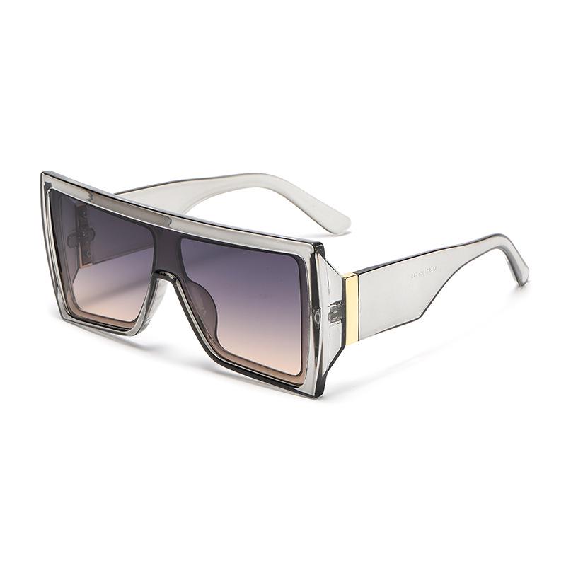 Retro Large Frame Oversized Square Sunglasses - Summer Fashion Collection