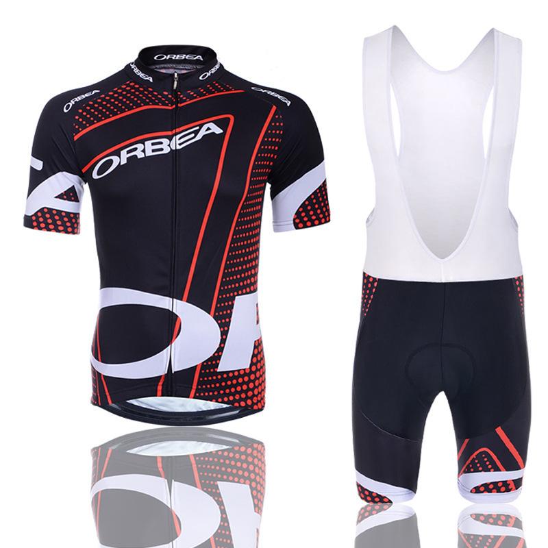Cycling Suit Men's ORBEA Summer Cycling Shirt Road Mountain Bike Cycling Short-sleeved Top Foreign Trade