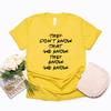 They Don't Know That We Know They Know We Know T Shirt Funny Friends TV Show T-shirt Friends Gift Shirt Unisex Graphic Tees Tops Unisex