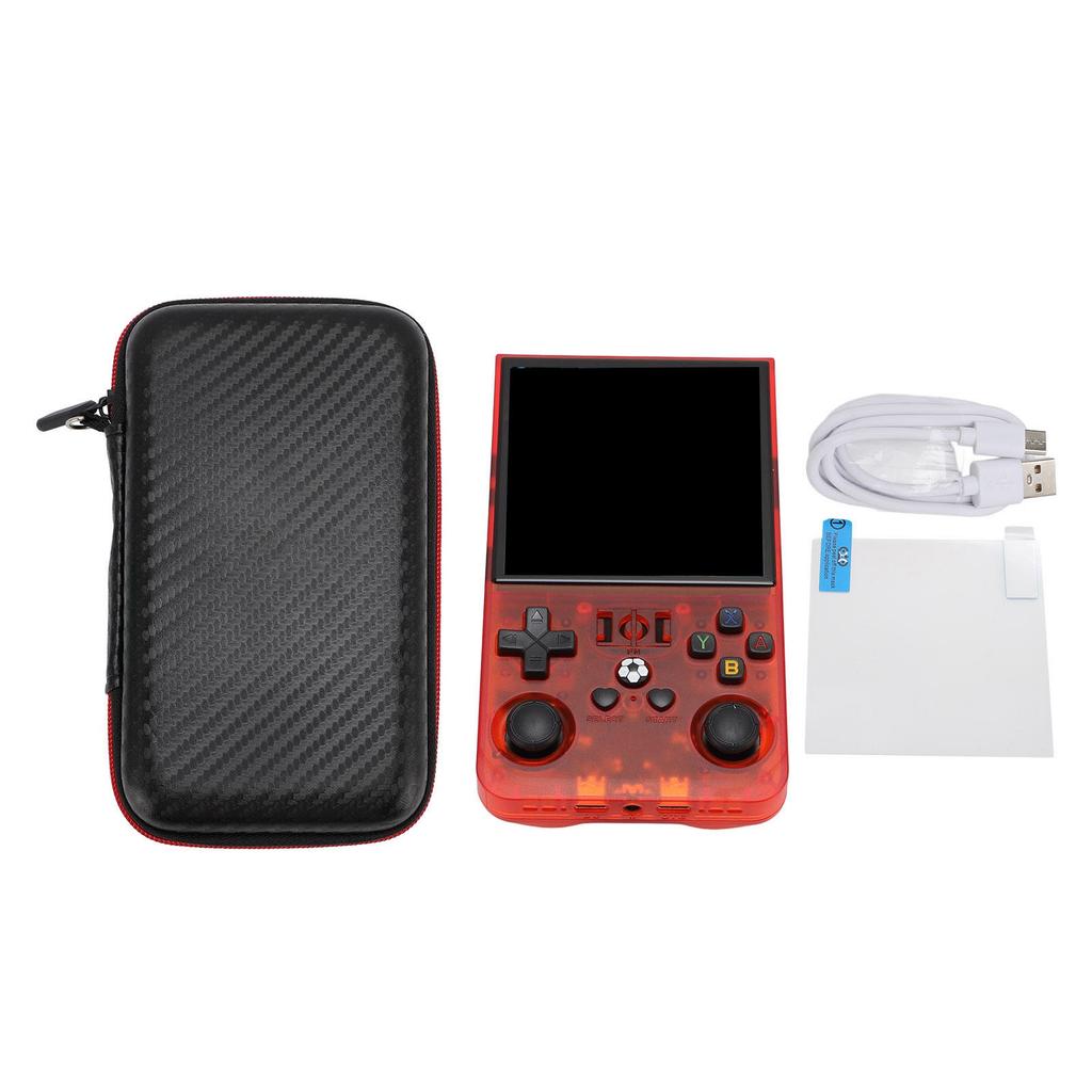 R36MAX Handheld Game Console 4 Inch IPS Screen 720x720 Open Source Game Player 4000mAh Battery Supports 60+ Emulator