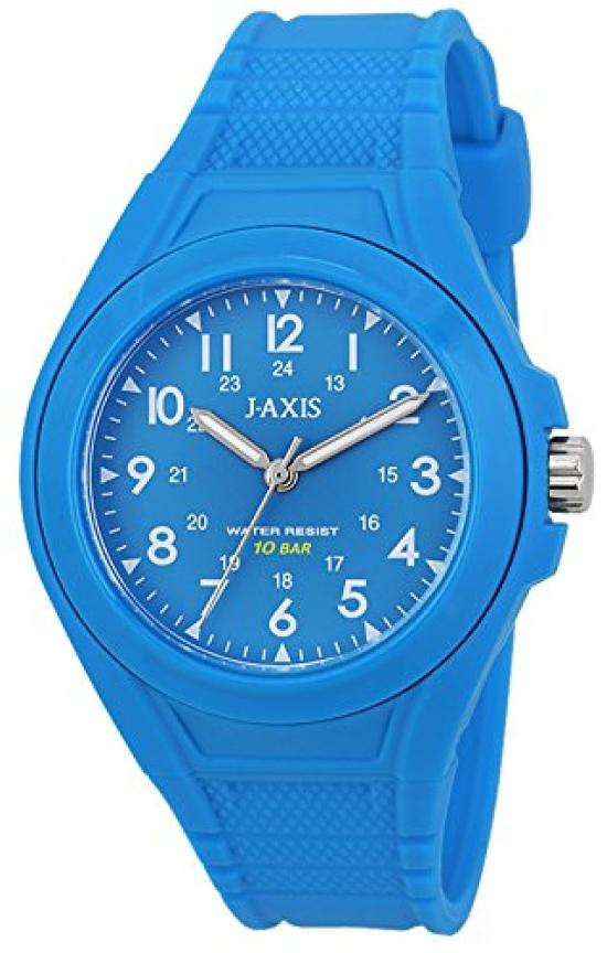 

Colorful Sports Type 10 ATM Water Resistant Watch [J-AXIS] J-AXIS AG1328-BL AG1328-BL