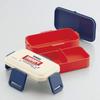 Skater Antibacterial Soft Serving Lunch Snoopy Retro Made in PFLW4AG Ag+ Two-Tier Box, 600ml, Label, Peanuts, Japan,