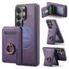 2-in-1 Removable PU Leather Wallet Case Card Slot Holder Phone Back Cover For Samsung Galaxy S26 Ultra S25 S24 Plus Protector Skins Shell
