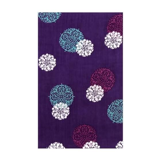 Hamamonyo Tenugui Towel - Yumehana Komon Pattern, 100% Cotton, Approx. 34cm x 90cm, Printed, Raw Edge
