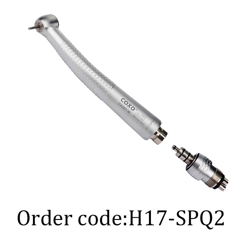 

COXO CX207-W 3way Spray HANDPIECE Високошвидкісний наконечник з повітряною турбіною Push Button Dental Високошвидкісний наконечник Стоматологічне обладнання H17-SPQ2