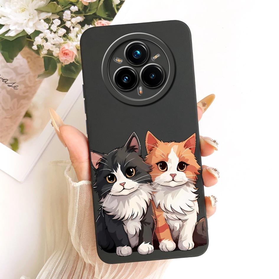 For Realme 14 Pro Plus 5G Case RMX5051 Cute Cartoon Rabbit Cat Shockproof Silicone Cover For Realme 14 Pro Bumper 14 Pro+ Casing