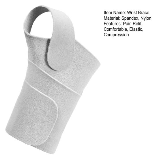 Wrist Brace Compression Wrist Support Elastic Wrist Wrap Strap for Carpal Tunnel Arthritis Tendonitis Sprains Wrist Pain
