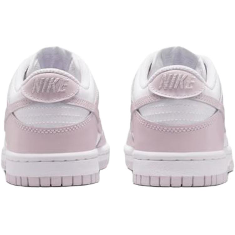 New Nike Dunk Low top Kids' Skateboarding Shoes White Light Purple Teenagers FB9109-128