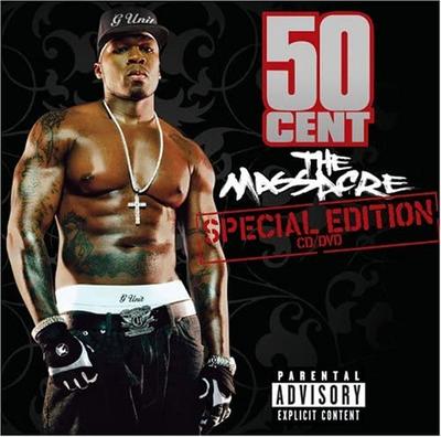 CD 50 CENT - Massacre (Med DVD) (Spec) B000536100 Aftermath Enter 2005 US Rap & Hip-Hop/R&B Begagnad