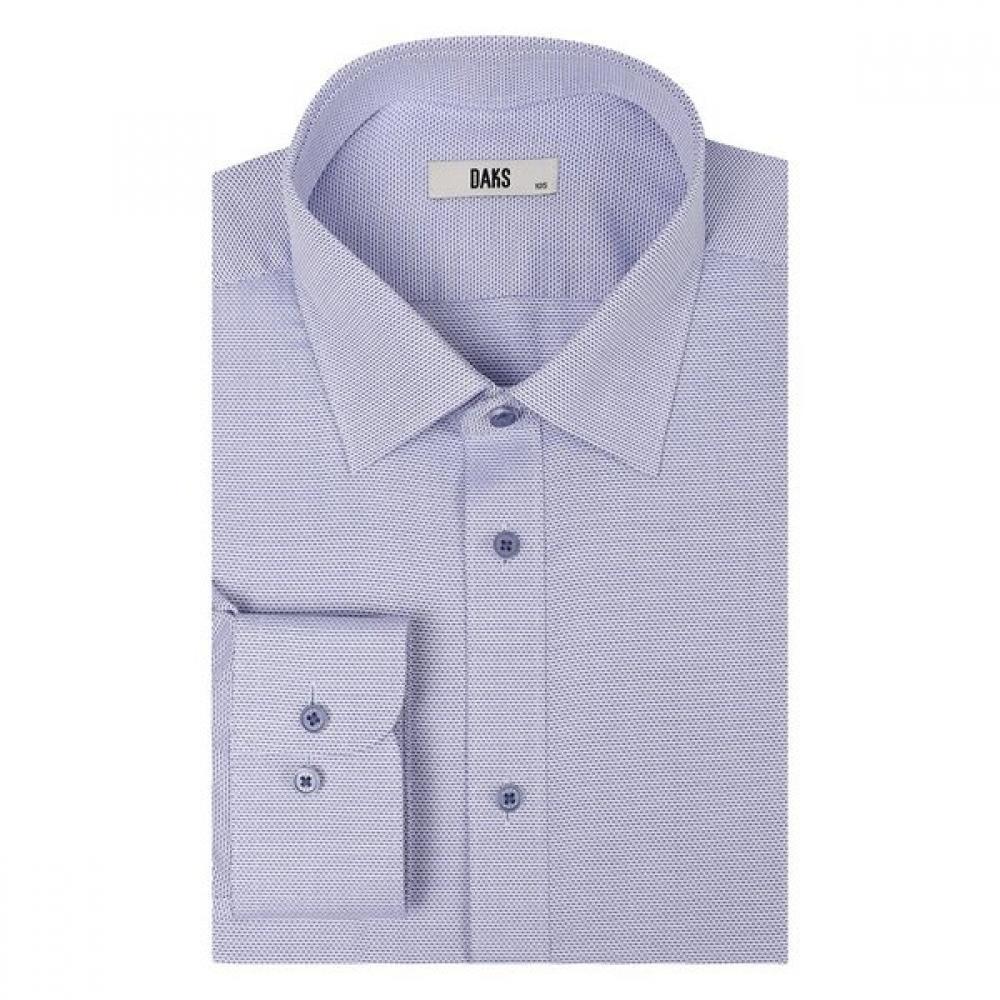 DakS Men S Micro Pattern Regular Fit Long Sleeve Shirt dmp1Shdl123b1