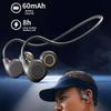LED Digital Display Wireless Earbuds Neckband Built In Microphone Sport Headset  Karaoke Singing