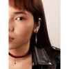 Gothic Y2k Spike Star Hoop Earrings, Y2K Punk Grunge Goth Earrings, Halloween Christmas Jewelry Gift For Women
