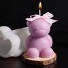 3d Chubby Bear Candle Mold Adorable Little Bear Mold Bear Figurine Mold Chubby For Candle Making Art Projects Home Decor