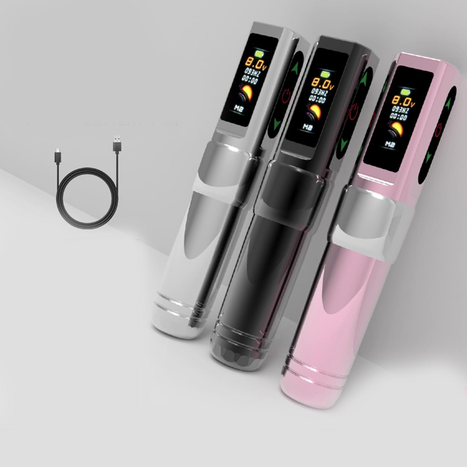 Профессиональная татуировочная ручка на батарейках с мощным бессердечным двигателем 750 — фото 7