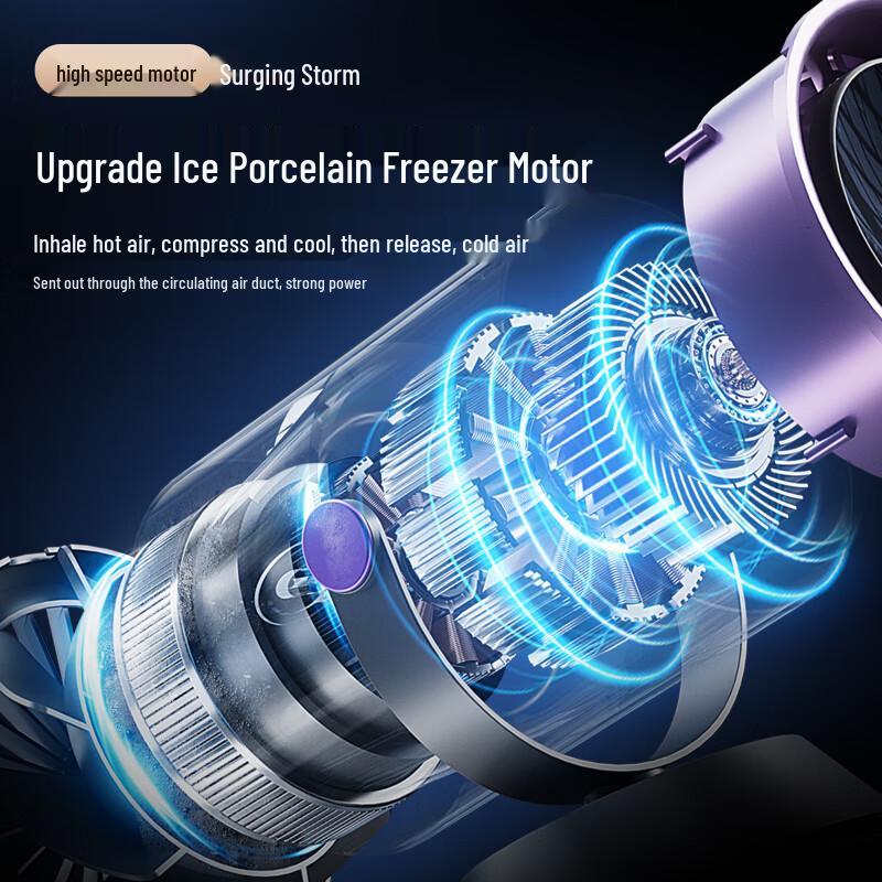 JIEBO F12 USB Air Circulating Fan