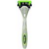 Hydro Schick Hydro 5 Premium Sensitive Skin Holder (with Blade) with Skin Guard 5 Blades Green Shaving Razor