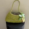 Summer New Niche Versatile Handwoven Bag French Holiday Style Shoulder Underarm Bag Handbag Women'S Bag