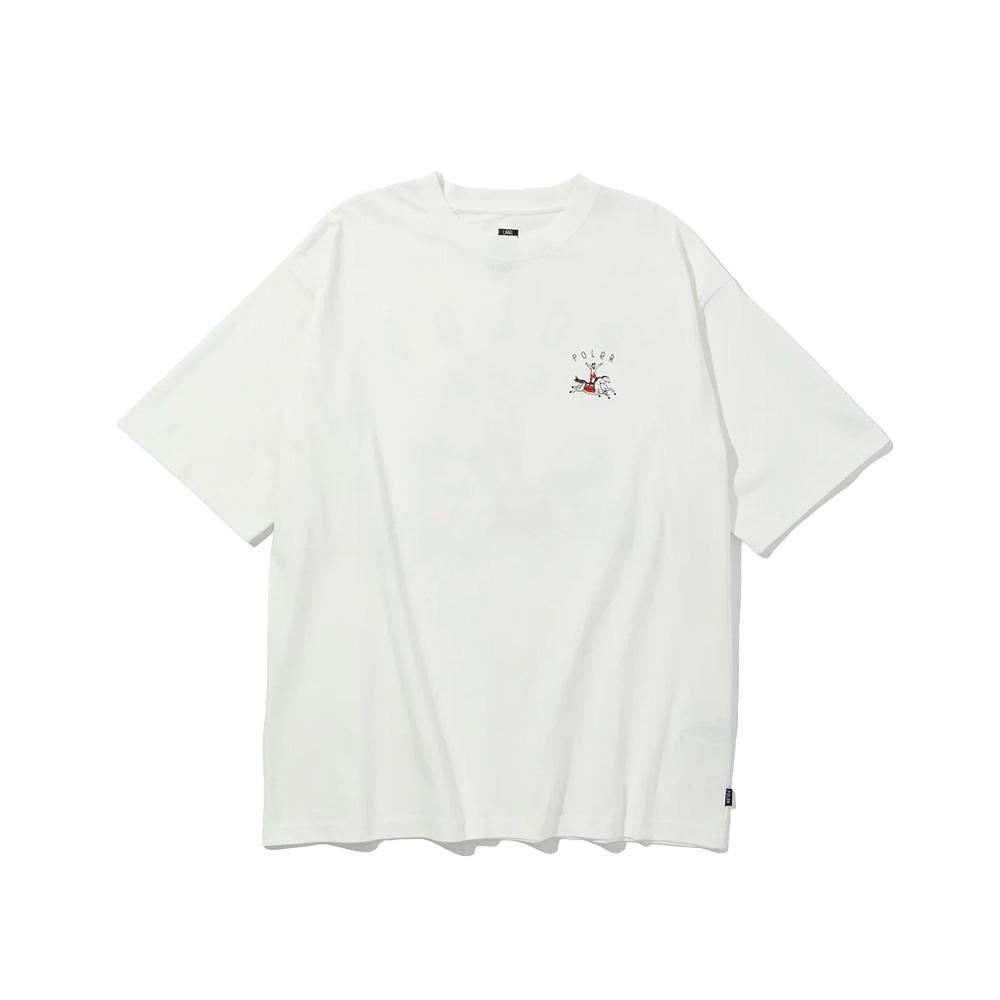 Polar Staff Horse Relaxed Fit Tee White S