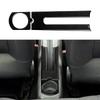 Per SEAT Cordoba Ibiza 6L (2002-2009) Accessori Trim Adesivo Interno in Fibra di Carbonio. Copertura Pannello Cambio Marce Console Centrale Auto.