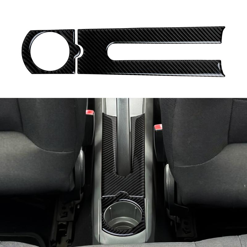 Per SEAT Cordoba Ibiza 6L (2002-2009) Accessori Trim Adesivo Interno in Fibra di Carbonio. Copertura Pannello Cambio Marce Console Centrale Auto.