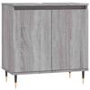 VidaXL Armoire de bain sonoma gris 58x33x60 cm bois d'ingénierie 831578