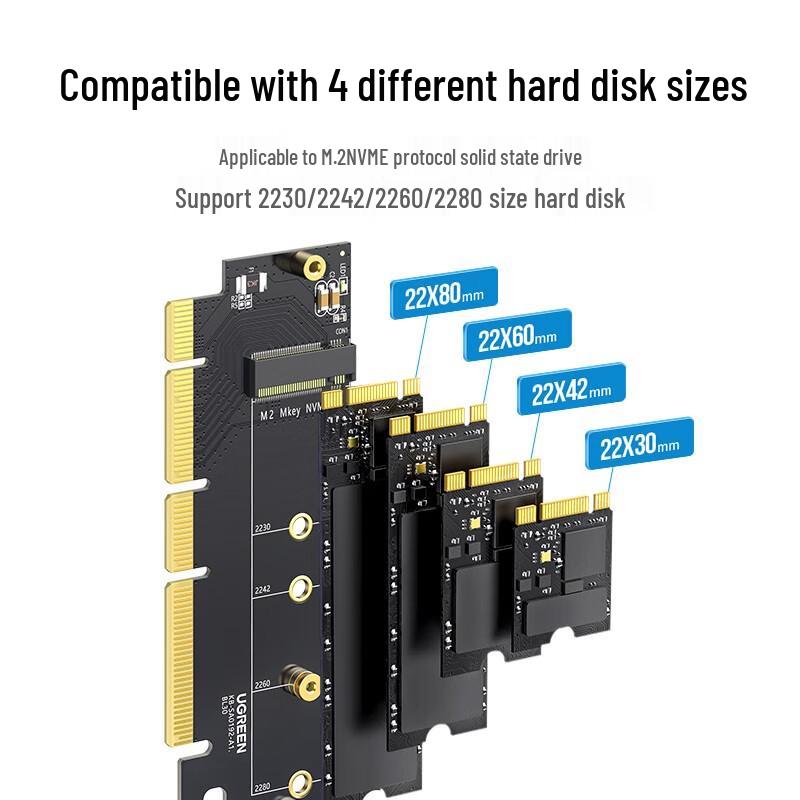 UGREEN PCI-E to M.2 NVMe SSD Adapter Card