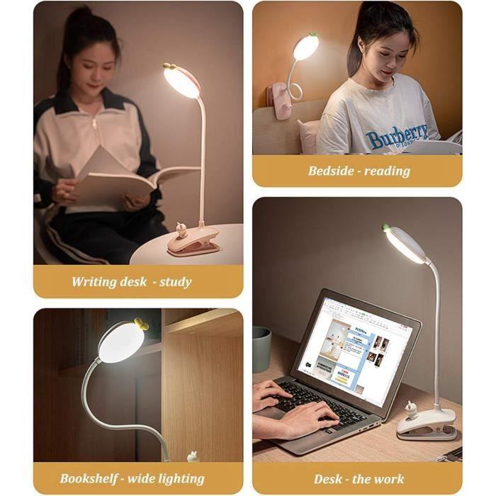 Klemmlampe - ACMHNC - Wiederaufladbare LED - 3 Farben - 5 Helligkeitsstufen