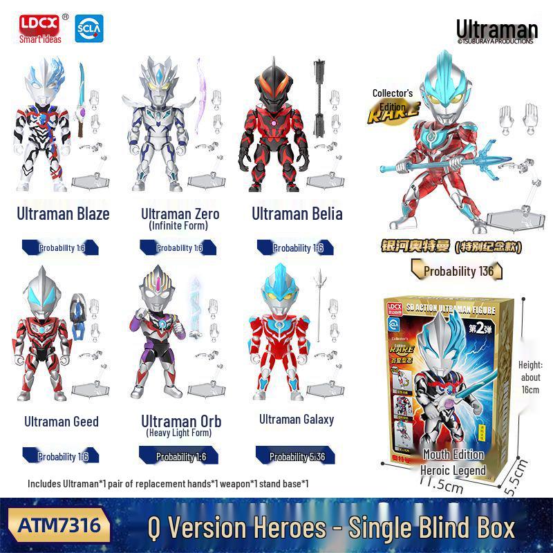 

Фигурка Ультрамена Галактики Зеро Блейзера: Биография героя. Часть 3 - Детская игрушка-украшение