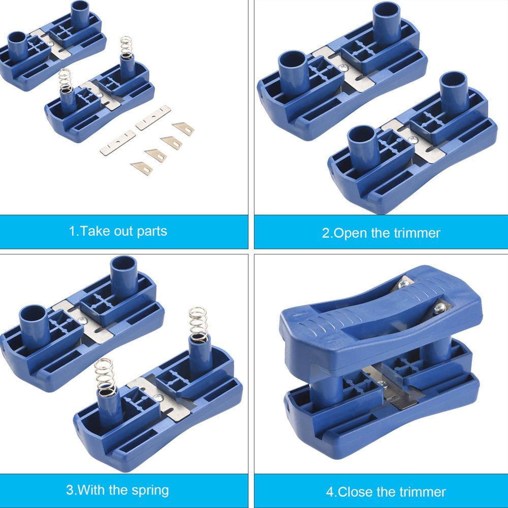 Edge Trimmer Side Banding Machine Wood Head Tail Trimming for Plastic PVC Plywood Manual Trimming Woodworking Hand Tools