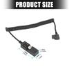 3 In 1 V Mount Battery Dtap To Type C Power Cable For Camera Monitor Phone Light With Multi Device Charging Protections