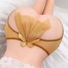 Porno Sexy Lingerie Women Lace Bow Briefs Open Crotch Panties For Sex Low Waist See Through Thongs Female Erotic Underwear