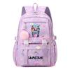 Anime K-Pop K-Pop Demon Hunters Printed Backpack Schoolbag for Teenager Student Girl Boy Bookbag Large Capacity Waterproof Travel Bag Gift Mochila