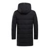 Cozy Up Men's Winter Hooded Coat Waterproof Warm Long Puffer Jacket Parka