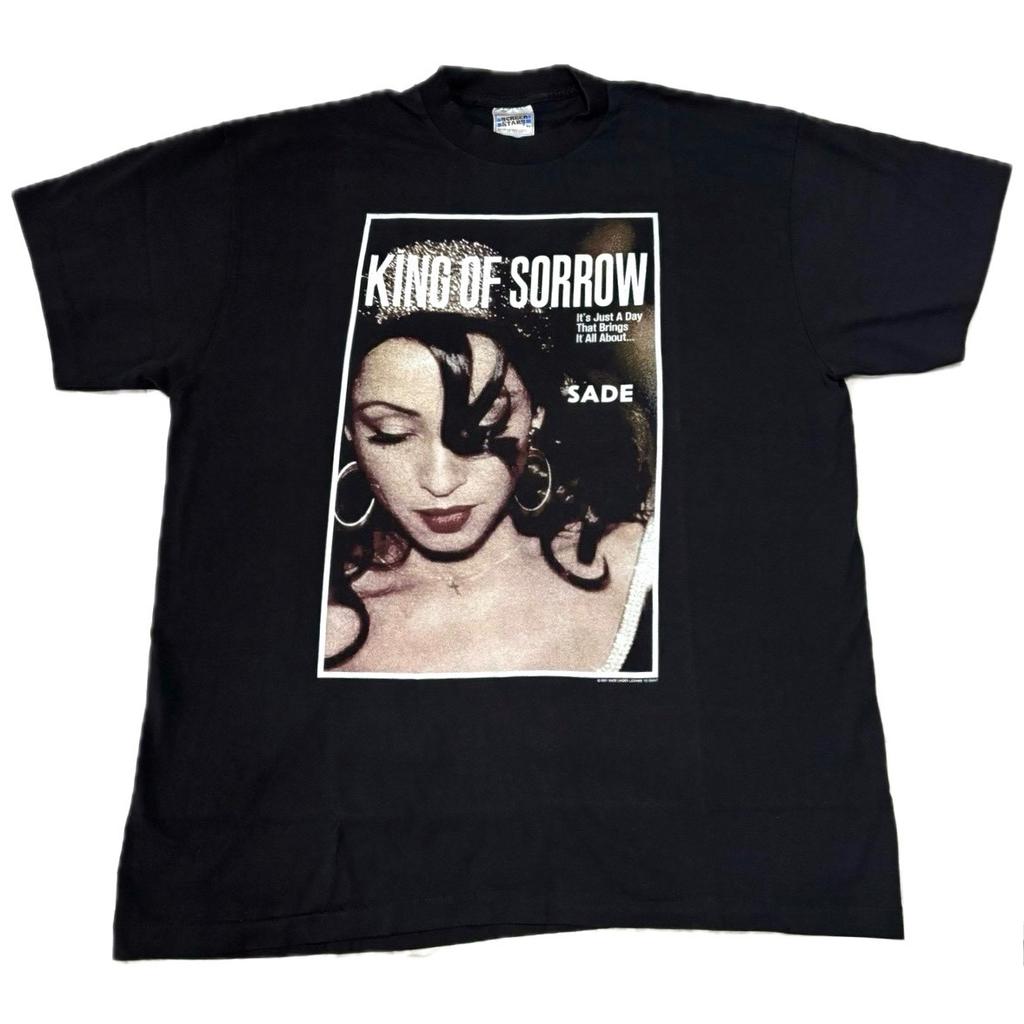 Vintage 2001 SADE King of Sorrow Tour Album Koszulka z pojedynczym szwem REPRINT