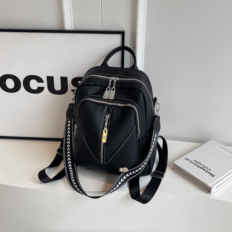 Backpack Women's Shoulder Bag New Casual Versatile Fashion Premium Casual Work Shoulder Bag
