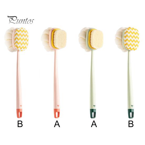 Body Scrubber High density Exfoliating Long Handle Bath Body Scrubber Brush for Bathroom