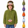 Kids Halloween Hoodie Pajamas Funny Sleepwear for Boys and Girls - Cozy Pullover for Holiday Party and Bedtime