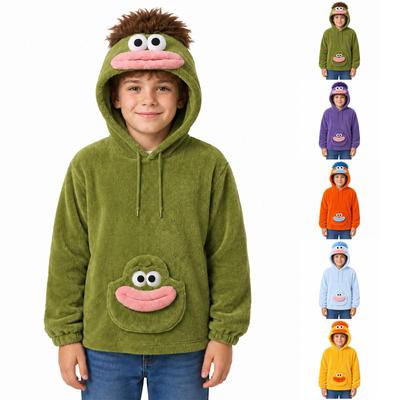 Felpa Pigiama di Halloween per Bambini, Pigiami Divertenti per Ragazzi e Ragazze - Pullover Accogliente per Feste e Ora di Dormire
